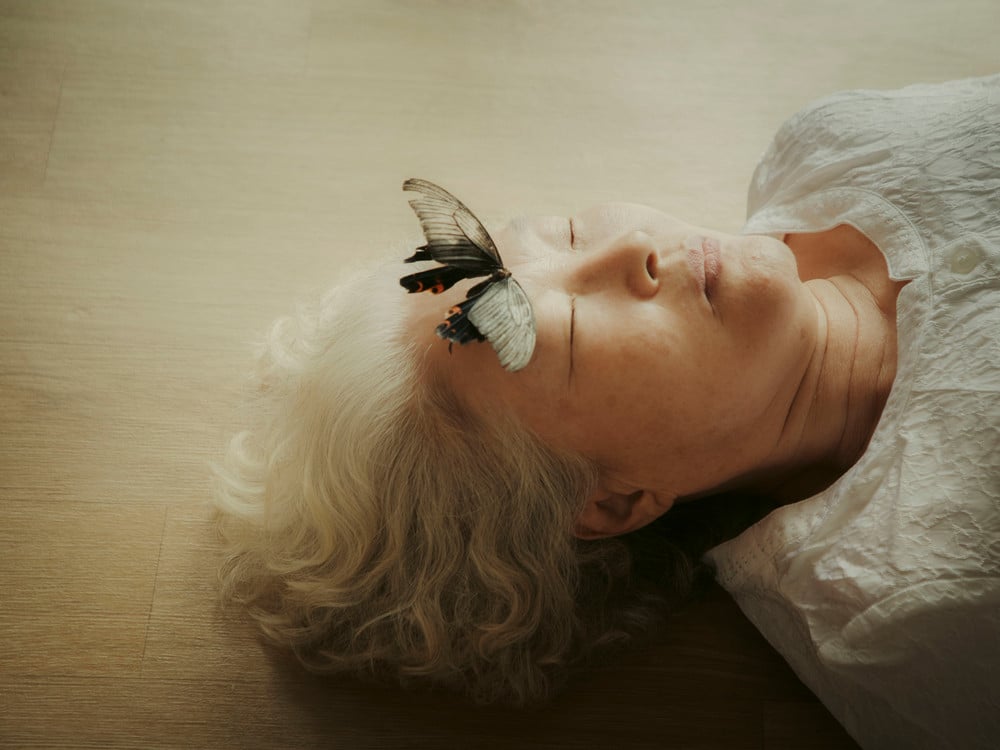 The Butterfly Dream : "If I were a butterfly in a dream, I would have just flown away from this life…" Whenever life became too difficult for my mother, she sometimes wished that it was all just a dream. © Daesung Lee