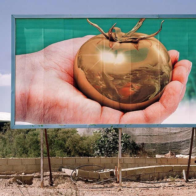 Billboard. El Ejido, Almería. © Reinaldo Loureiro