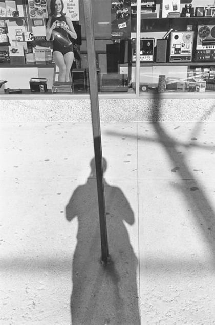 Westport, Connecticut, 1968 © Lee Friedlander, from the book, In the Picture Self Portraits 1958-2011.