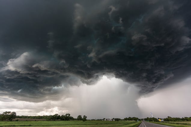 The Great Downpour, Bertha, MN 20 June 2014