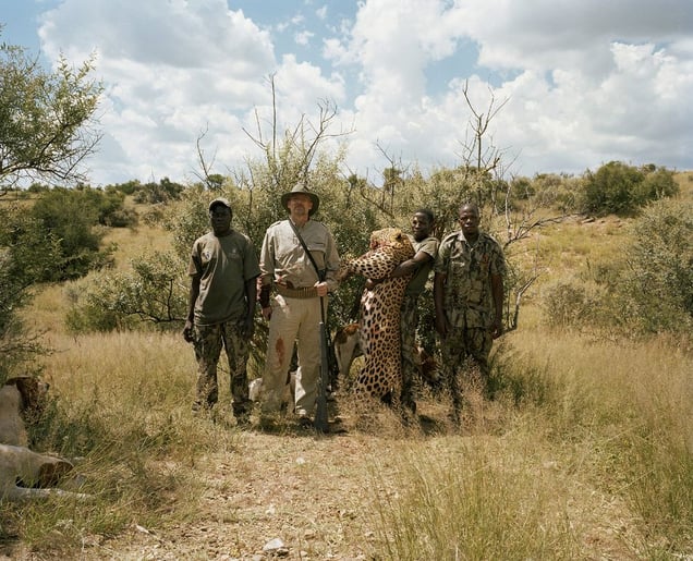 leopard hunter # II, namibia