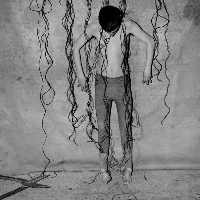 Cut loose, 2005 © Roger Ballen