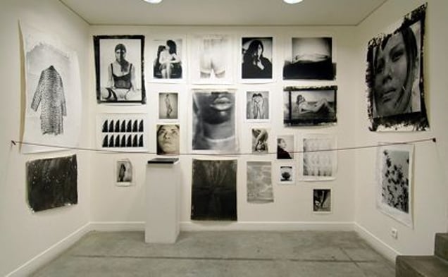 Gallery exhibition, seine 51, Paris, photo by Luca Battaglia