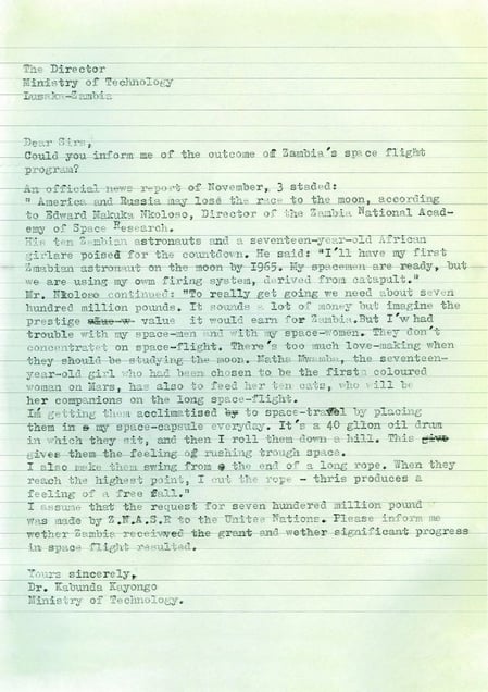 From the series "Afronauts" © Cristina De Middel