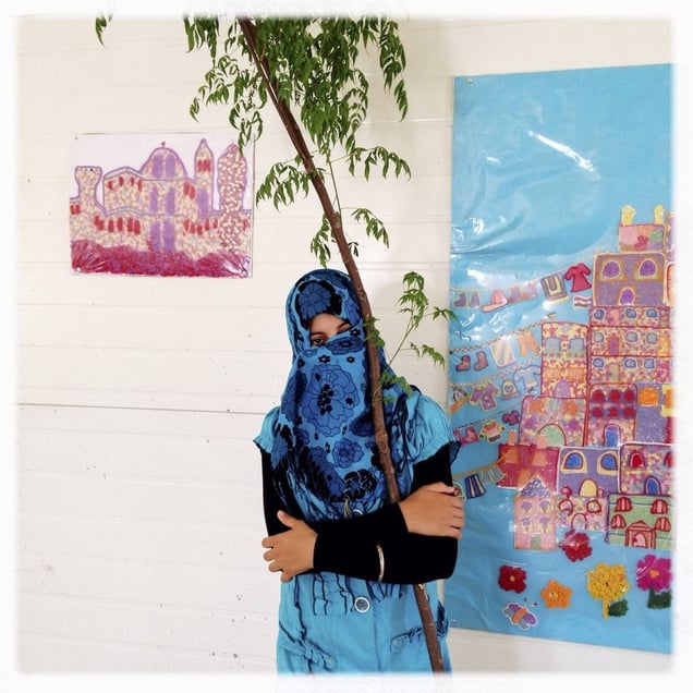 iPhone photography assingment with teenagers in Za'atari, Jordan