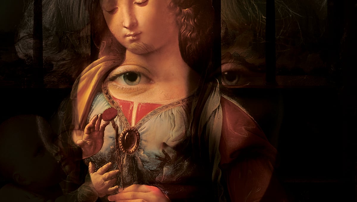 Madonna with Lost Child | LEONARDO DA VINCI Madonna del garofano 1473