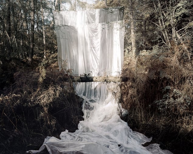 Cascade. From the series "Les Amants." Showing at Edel Assanti. Courtesy of Photo London.