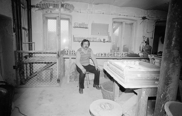 Zofia Rydet, Sociological Record, Lower Silesia, Boleslawiec, 1983. People in Interiors cycle © Zofia Augustynska-Martyniak