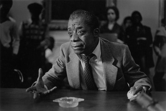 James Baldwin at City College of New York. 1978