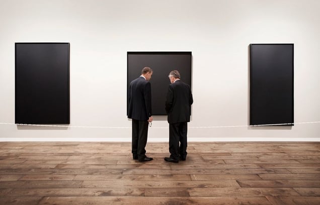 Marlborough, Art Basel 2010  Artist: Ad Reinhardt     © Andy Freeberg