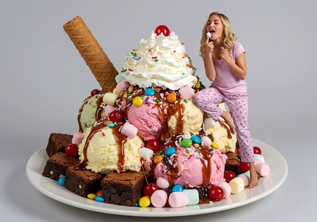 But I Had a Salad for Dinner