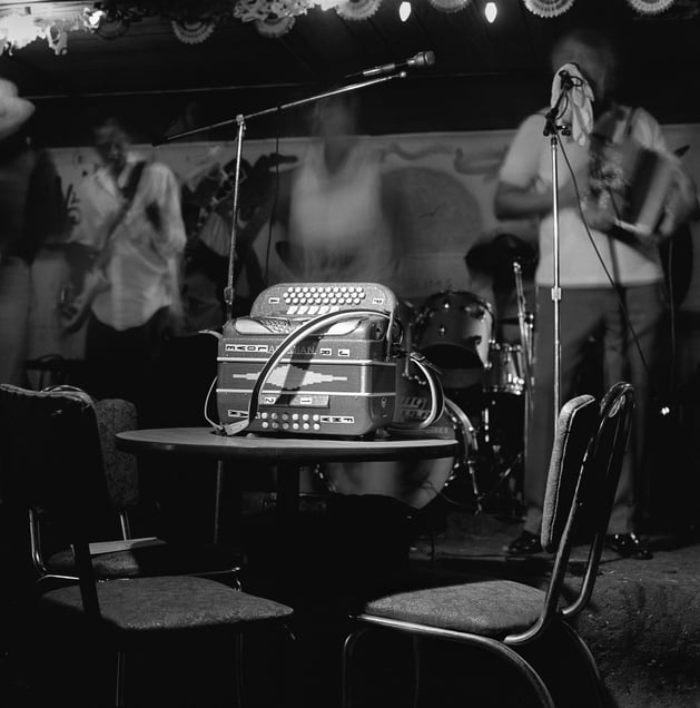 Jr. Love Accordion (Roy Carrier Band) at Slim’s Y-Ki-Ki Club