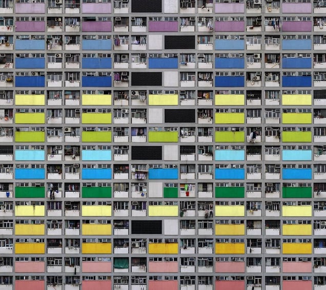 From Architecture of Density © Michael Wolf