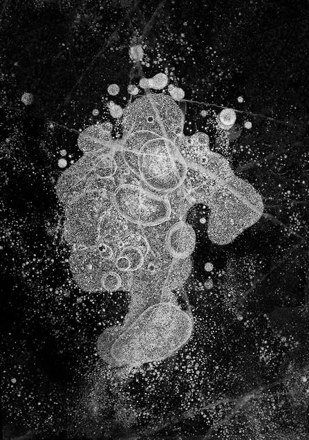 Dream Walk, from the series, "Hydrology: Visions in Ice" © 2008 Douglas Capron