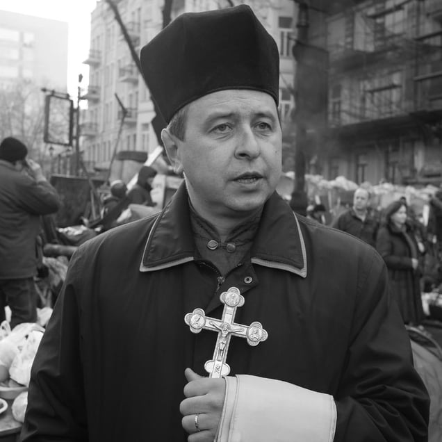 Ukraine Revolution, Kiev, February 2014 © Alfred Yaghobzadeh