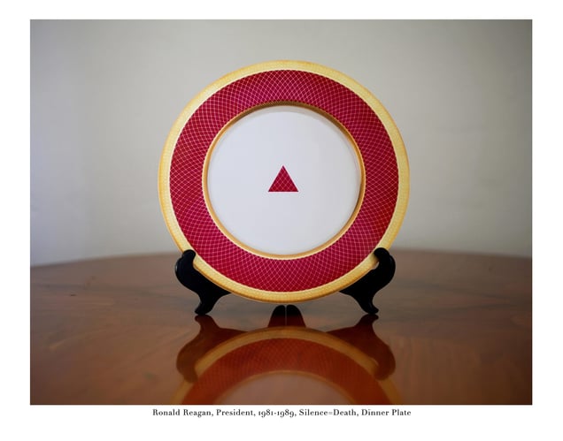 Ronald Reagan Dinner Plate