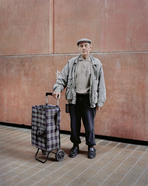 Jean-Claude, 82, Les Espaces d'Abraxas, Noisy-le-Grand, 2014 
Architect – Ricardo Bofill