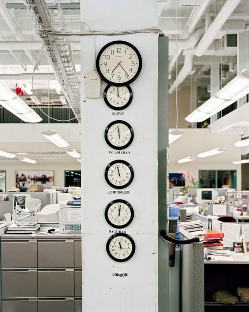 Midnight, Foreign Bureaus Gone Dark, 7:24pm, 2011 © Will Steacy