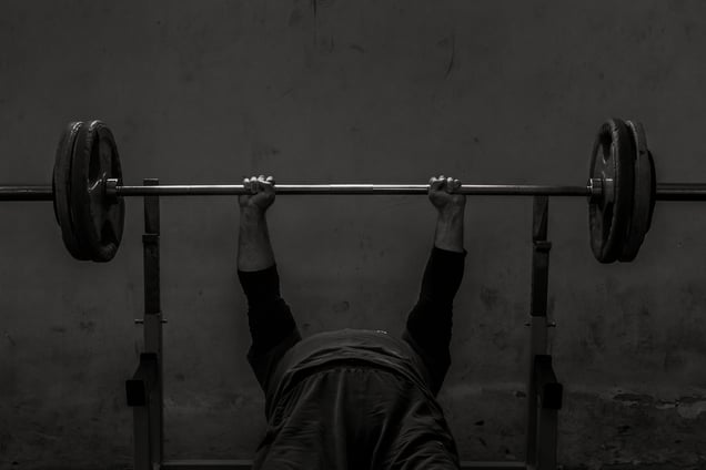 Paraplegic weight lifter