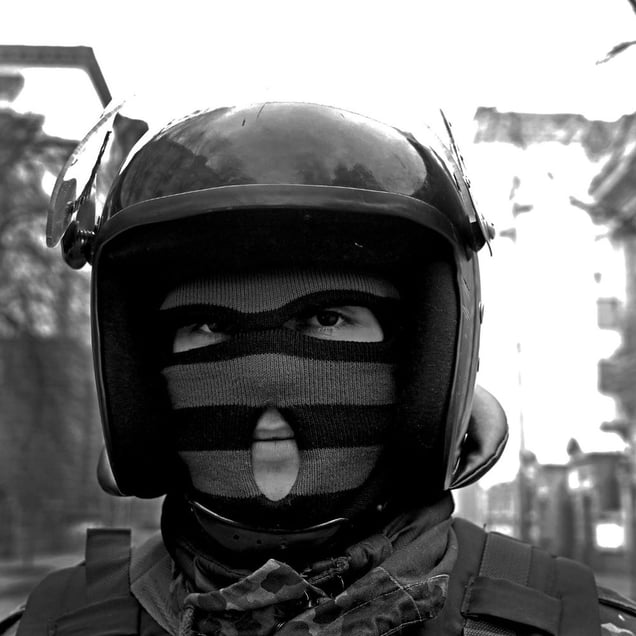 Ukraine Revolution, Kiev, February 2014 © Alfred Yaghobzadeh