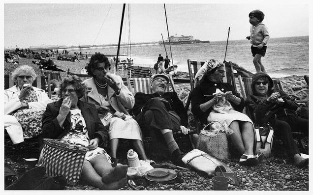 Brighton Beach, West Susex, 1966. Tony Ray-Jones © The National Media Museum, Bradford, UK