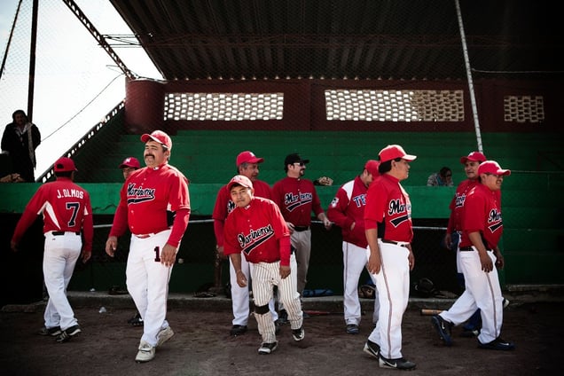 From the project "The big men from Chipilo" - Chipilo, Puebla, Mexico, November/December 2014