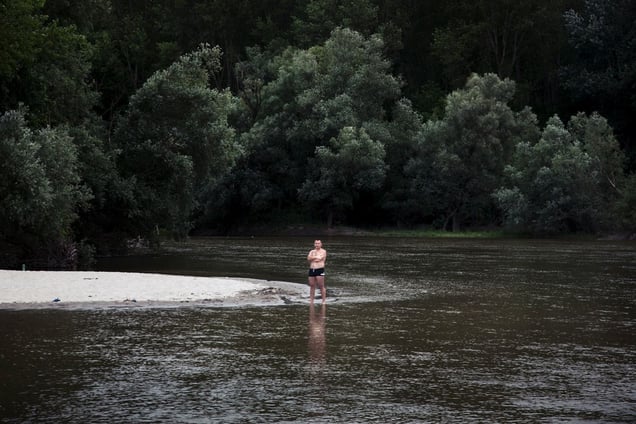Celarevo, a little village along the Danube - SERBIA. From the series "Where Europe ends" © Camilla De Maffei