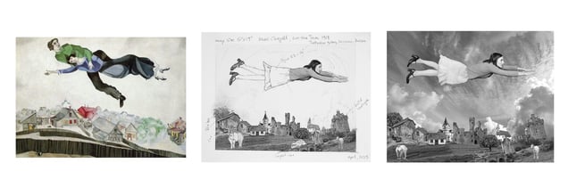 Study for Over the Town