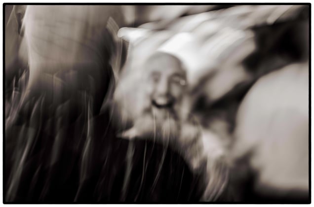 Israel, Jerusalem, black and white photo, street, wedding