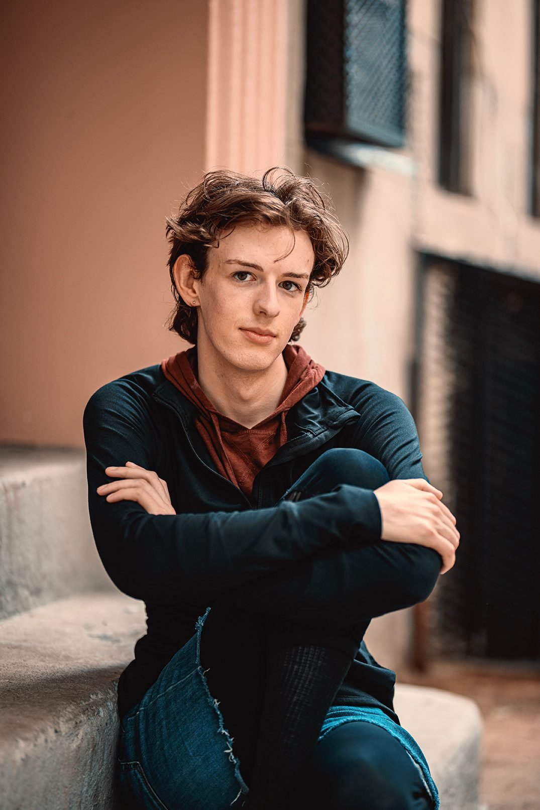 Ember Claire, 21. “I’m from Indiana. I identify as transfeminine.” © Ernst Coppejans