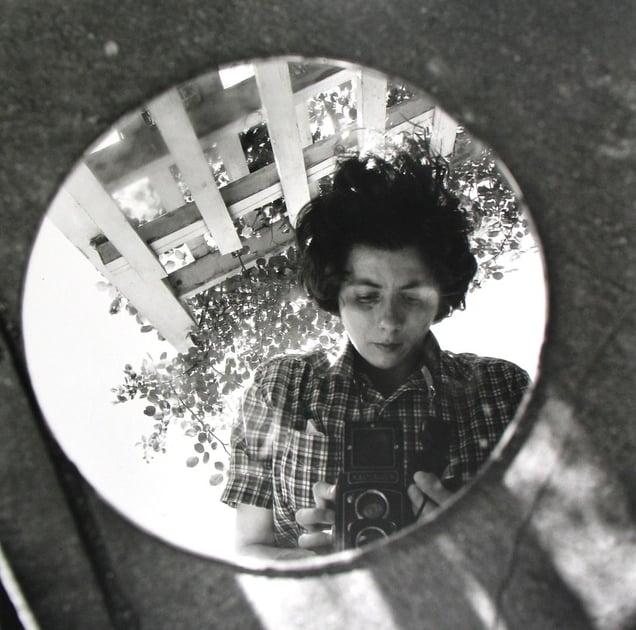 Self-portrait, 1953 © Vivian Maier/John Maloof Collection. Courtesy Howard Greenberg Gallery, New York