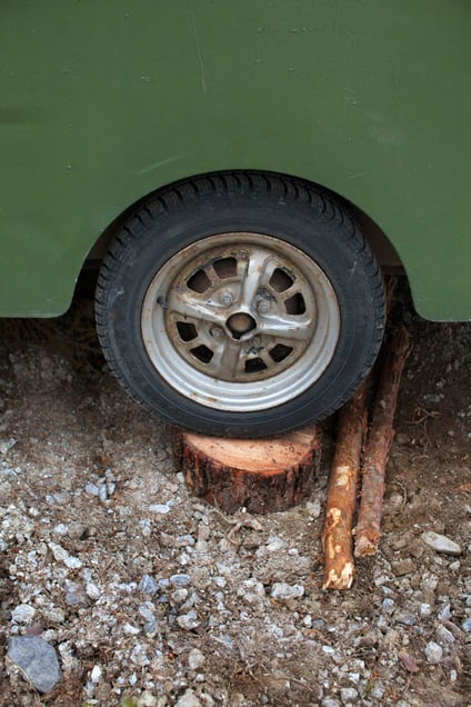 Levelling the caravan