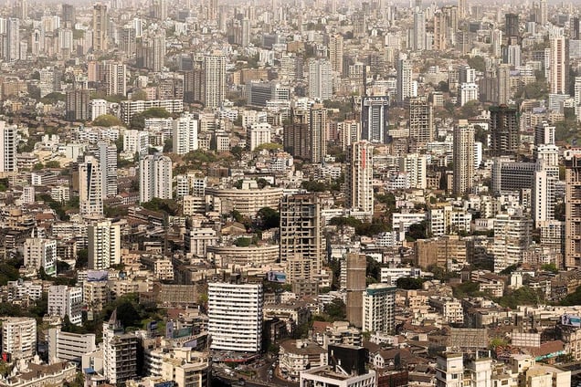 Cumballa Hill, Mumbai, India (2010). From the series 'BRICS' © Marcus Lyon