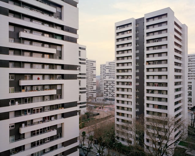 Cité Curial-Cambrai, Nicole, 73, 19e arrondissement Paris, 2015 
Architects - André N. Coquet, D. Auger, Jean-Pierre Cazals, P. Hayoit de Bois-Lucy and Bernard-Jean Massip
