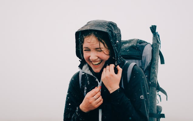 This photograph was taken at the peak of Barf in the Lake District in the UK in April of 2015.