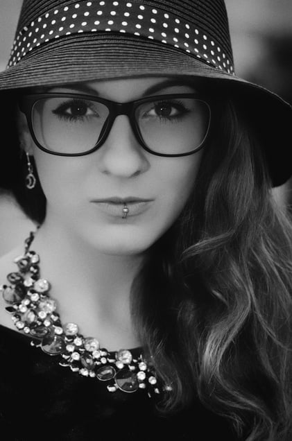 Lady in hat