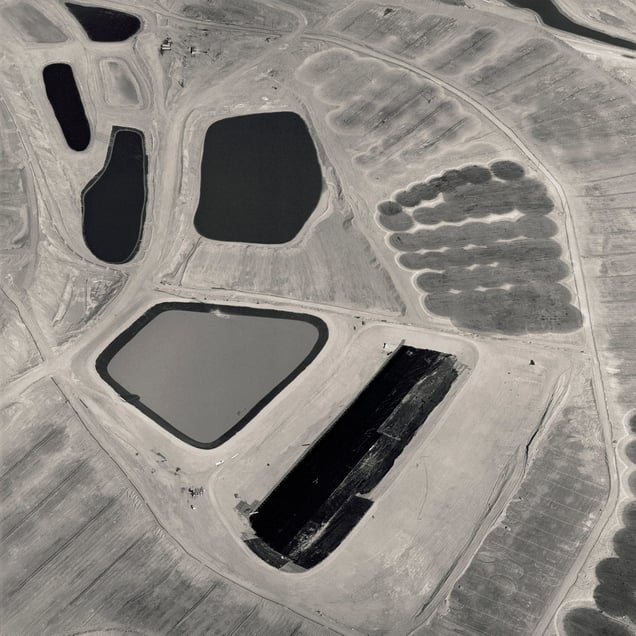 Black Maps (Bingham, Utah 2), 1985