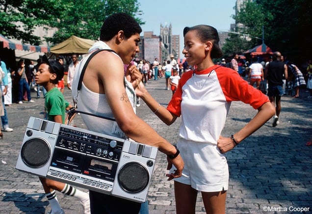 Boom Box © Martha Cooper