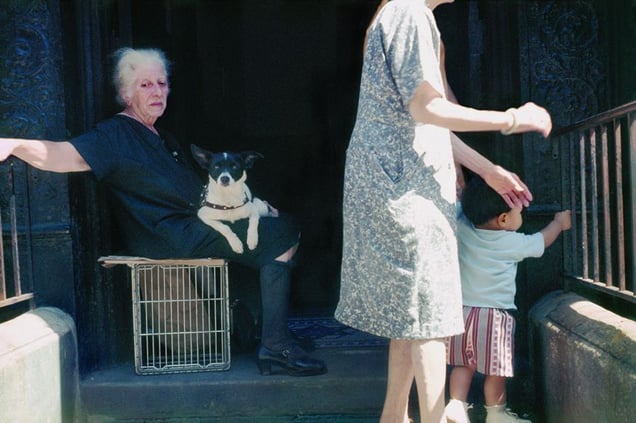 New York, circa 1972, © Helen Levitt. Courtesy Laurence Miller Gallery and/or powerHouse Books.