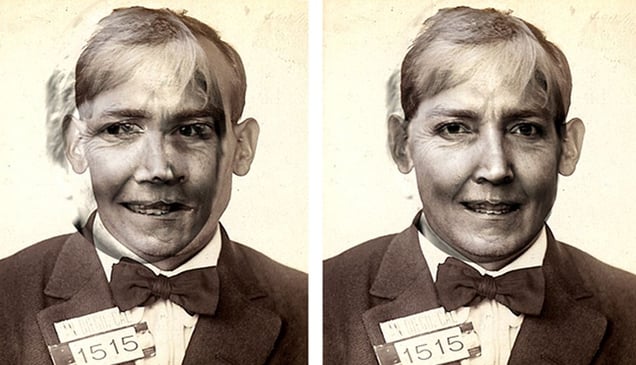 Two-Faced  (Self-Portrait)