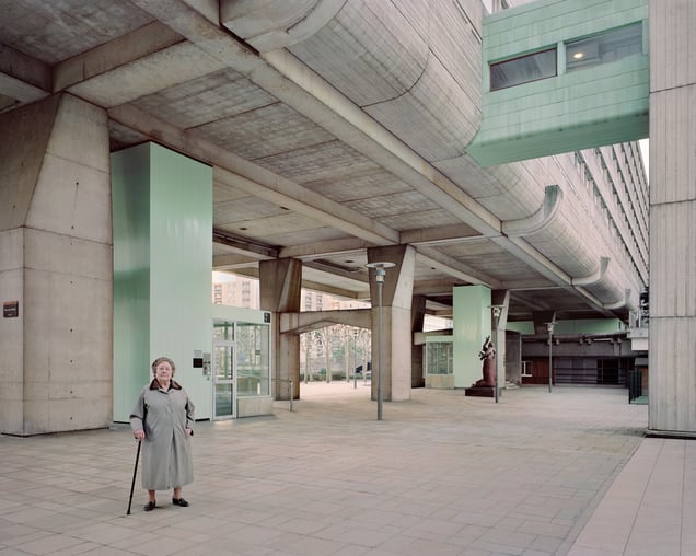 Josette, 90, Vision 80, Esplanade de La Défense, 2013
Architects - Jean-Pierre Jouve, Andreï Frieschlander and Charles Mamfredos