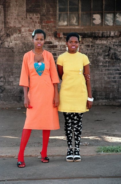 Cindy and Nkuli, from the series, "Beauty is in the Eye of the Beholder" © Nontsikelelo Veleko. Courtesy Goodman Gallery