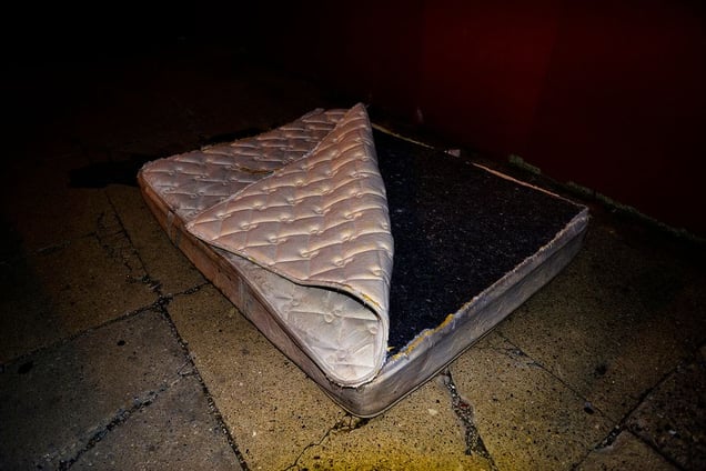 Mattress -  Under the El 7:58PM
