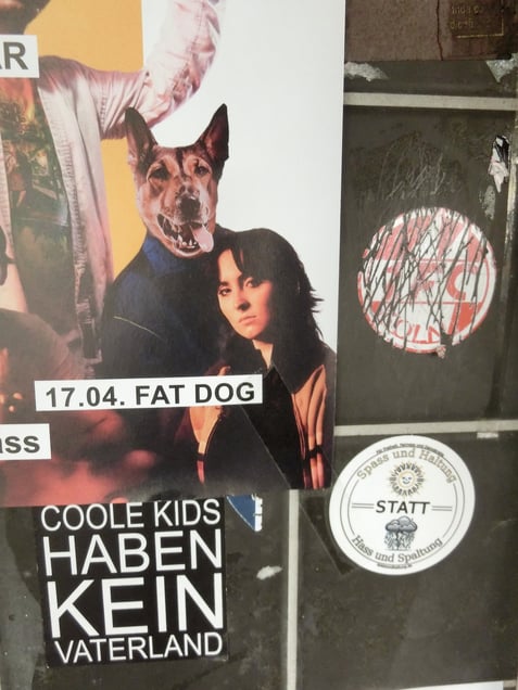 "FREE SPIRITS" or "TRANSHUMAN WILD DOG DADA"