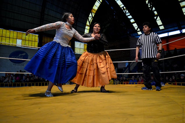 Cholitas Wrestling, 2
