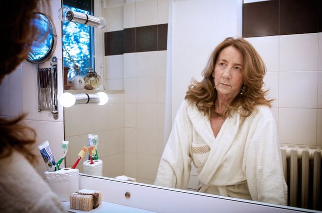 Marita_in her bathroom