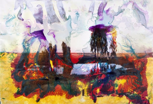 Mary's Lake, MT 9, 2012. Showing at Yossi Milo Gallery. Courtesy of Photo London.