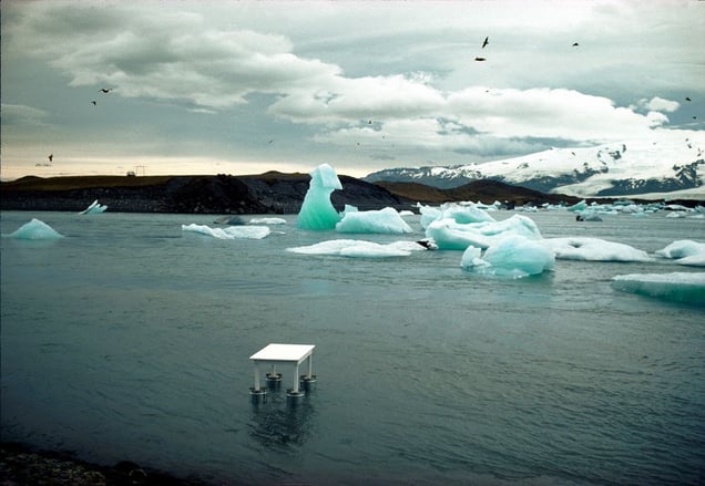 Tisch (Table) © Roman Signer, courtesy of Prix Pictet 2008