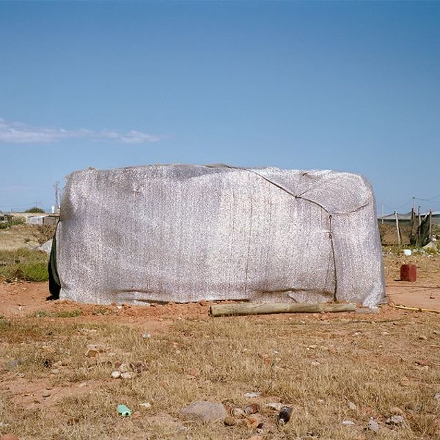 Makeshift shack. San Agustin, Almería. © Reinaldo Loureiro