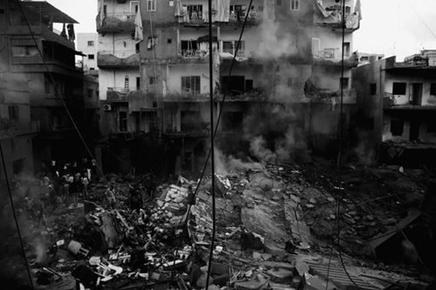 1st prize Spot News Stories, © Davide Monteleone, Italy, Contrasto, Israeli bombings of Lebanon, July